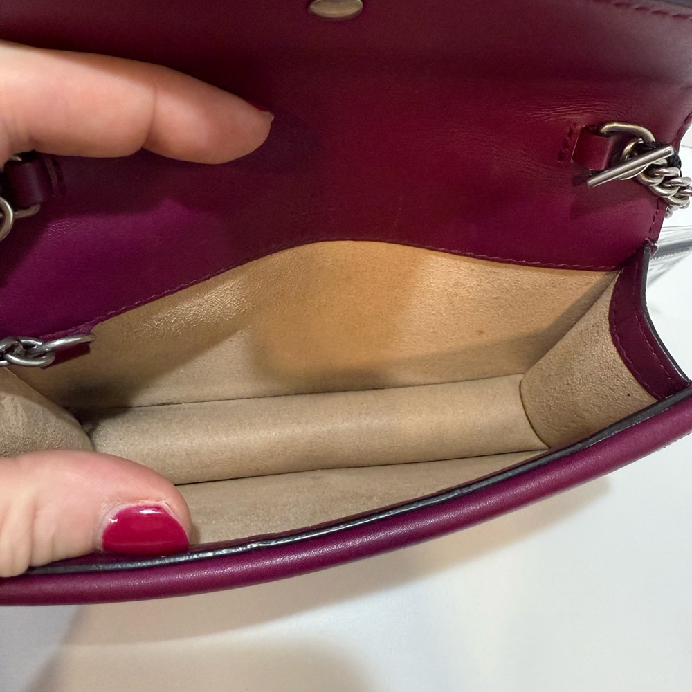 Gucci Dionysus Super Mini Purple Velvet Bag - Picture 10 of 13